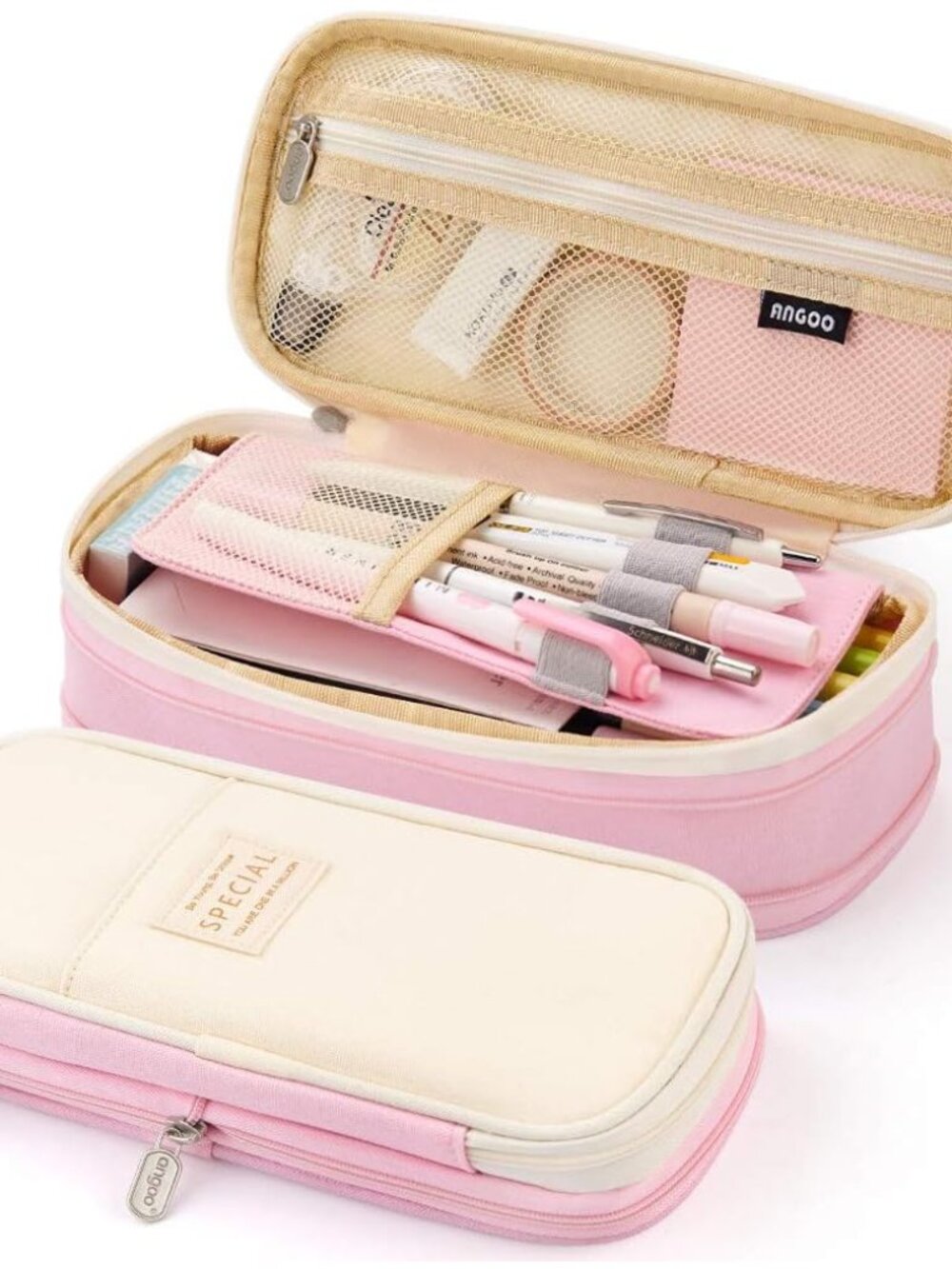 Big Capacity Pencil Pen Case Office College School Large Storage High Capacity B
